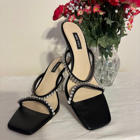 Nine West Black Shoes - size 8 - Picture 7 of 12